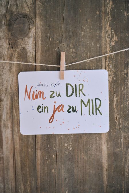 Ein Nein ist zu dir ist meist ein ja zu dir