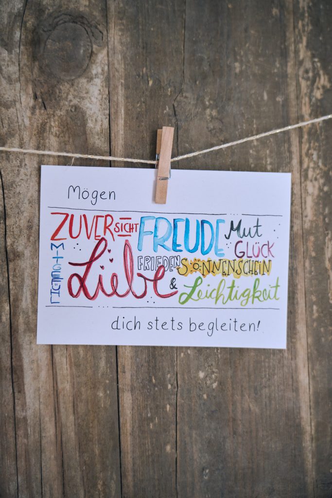 Mögen...dich stets begleiten A6