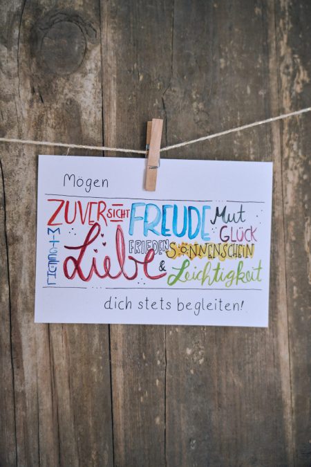Mögen...dich stets begleiten A6